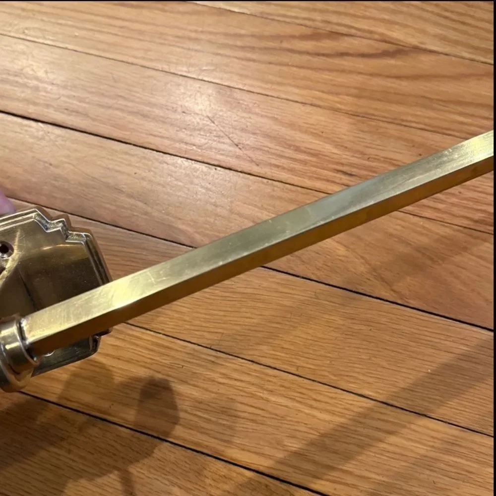 New Anthropologie Raina Brass Towel Bar